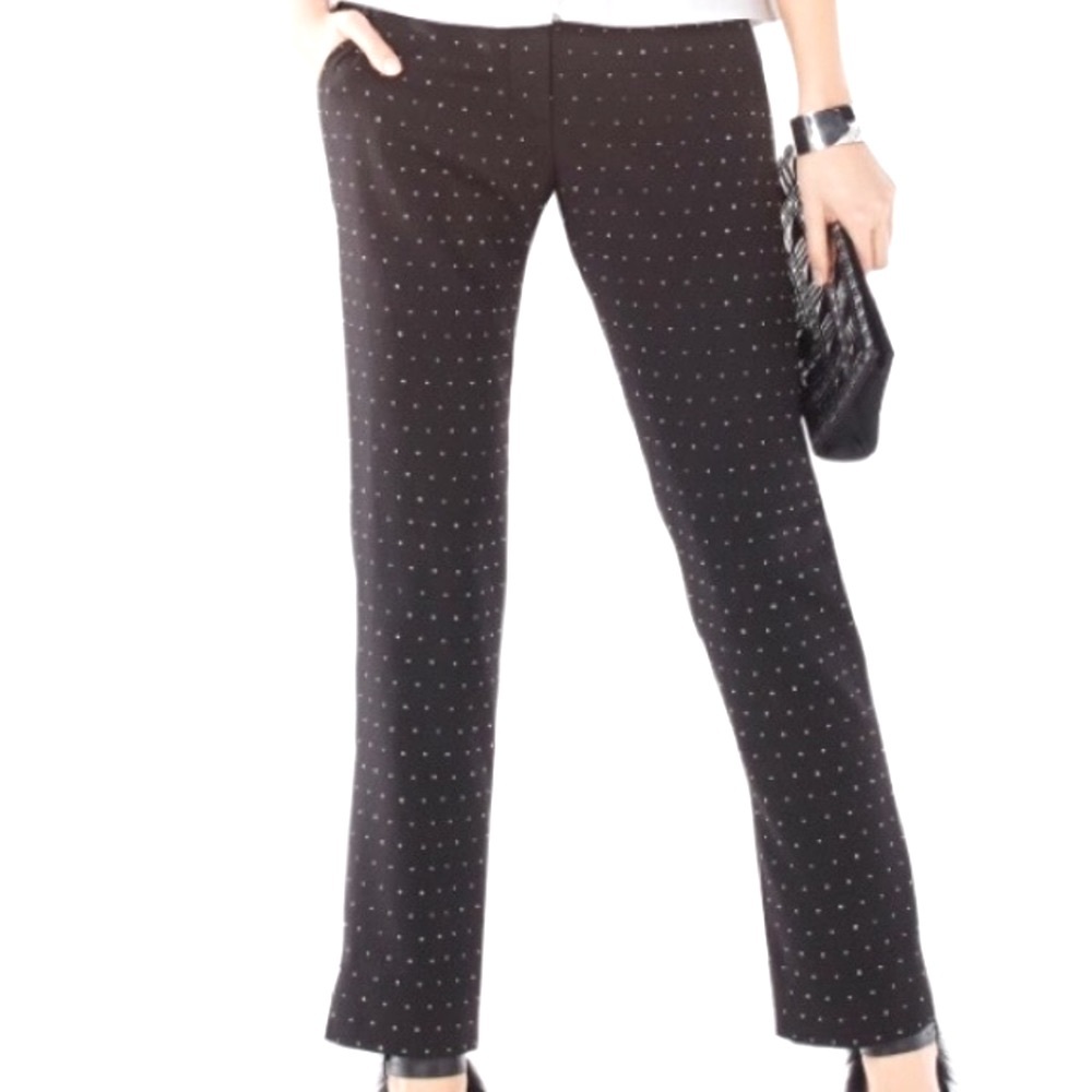 BCBG Crystal Studded Capris